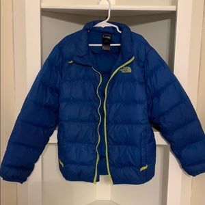 North Face Boys puffer jacket size 10/12